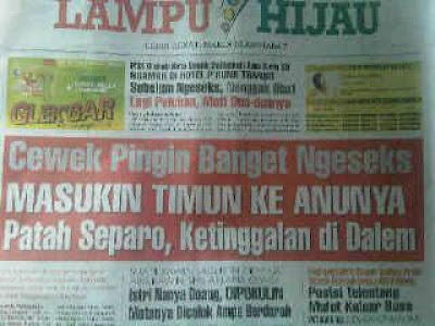 Berita Lampu Merah + Pict