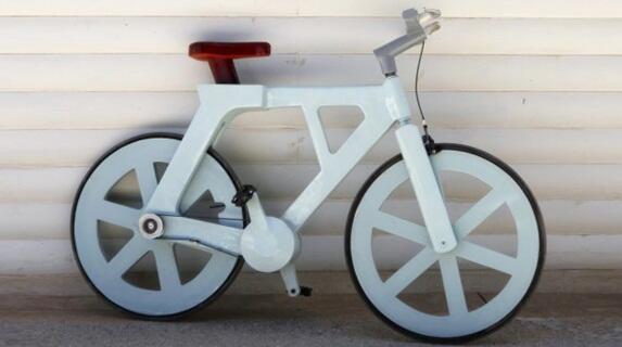 Sepeda Terbuat Dari Kardus Ramah Lingkungan