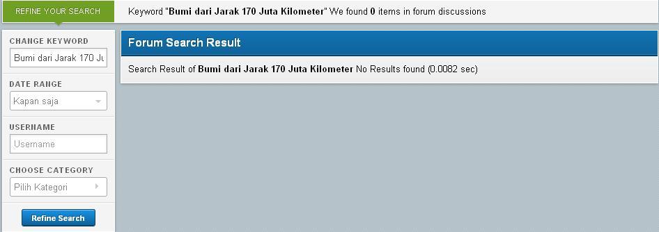 Bumi Dari Jarak 170 Juta Kilometer