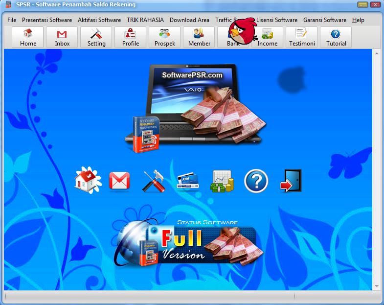 SPSR (Software Penambah Saldo Rekening)