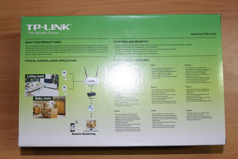IP CAMERA TP-LINK TL-SC2020