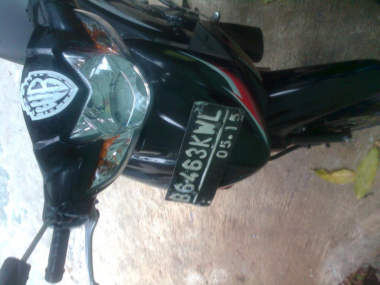 honda revo 2010 black