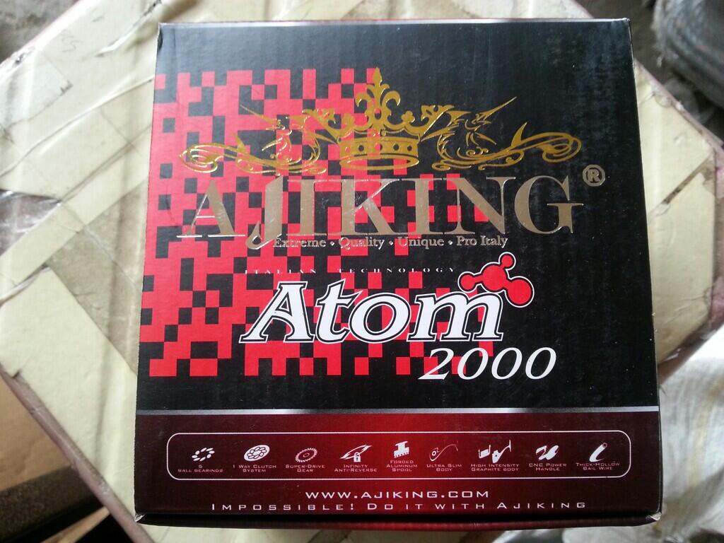 alat pancing mancing reel ajiking laut dan empang masuk gan..
