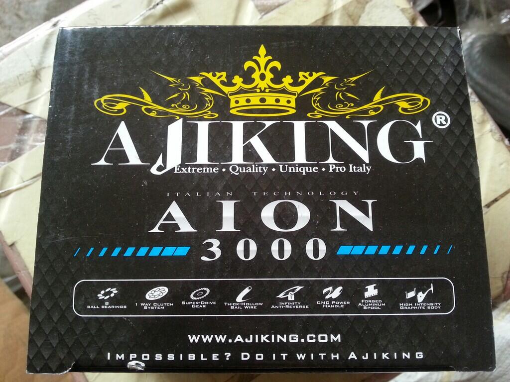 alat pancing mancing reel ajiking laut dan empang masuk gan..