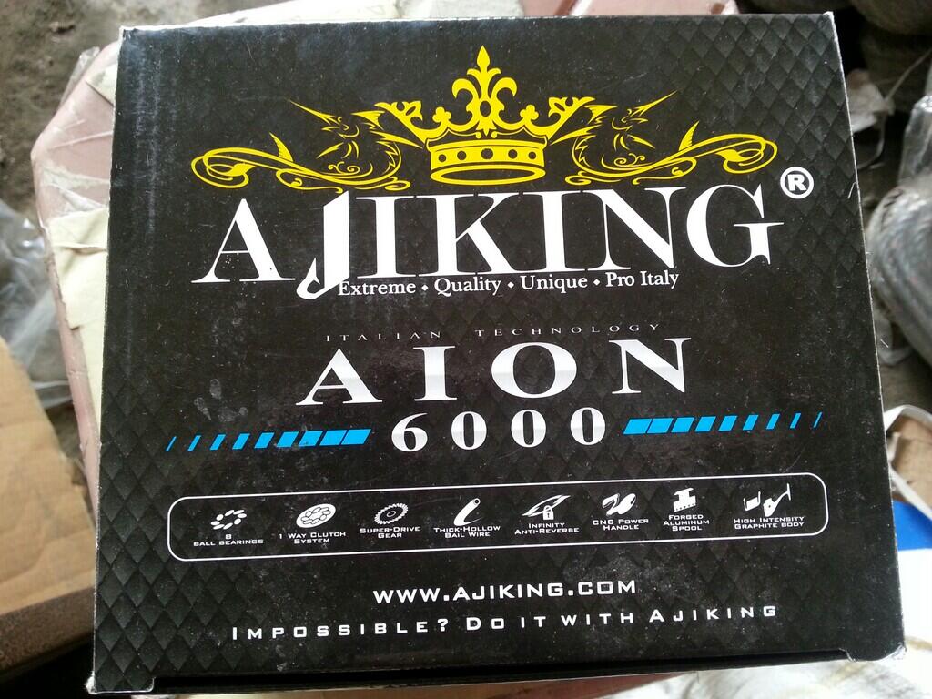 alat pancing mancing reel ajiking laut dan empang masuk gan..