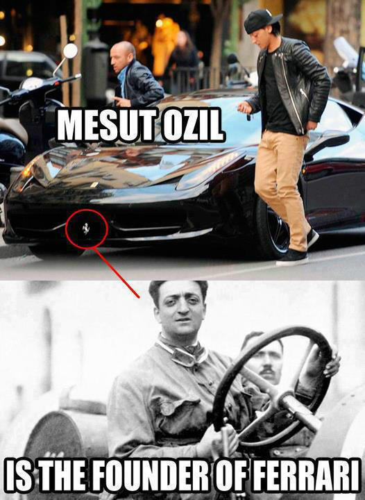 Mesut Ozil seorang Time Travel