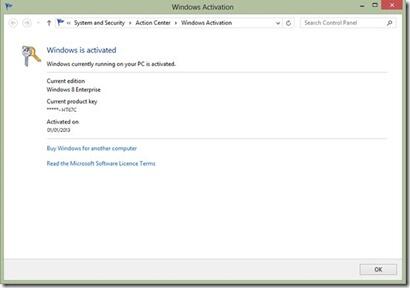 Cara Aktivasi Windows 8 Permanent menggunakan MAK key