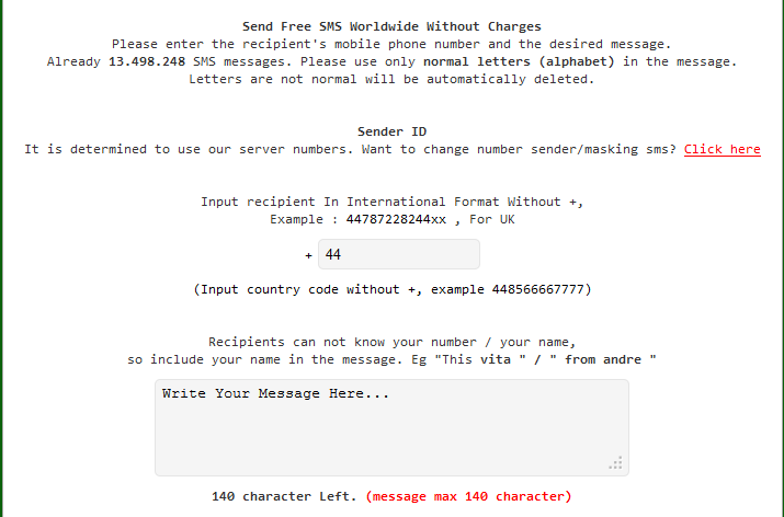 &#91;SHARE&#93; Cara Kirim SMS Gratis Internasional