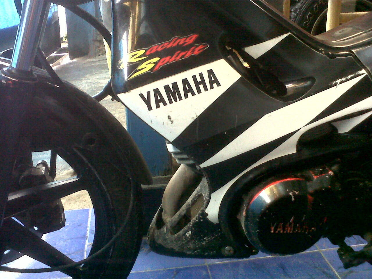 yamaha tiara 120 cc 2002 built up thailand ( sonic fu f1zr satria ) bandung
