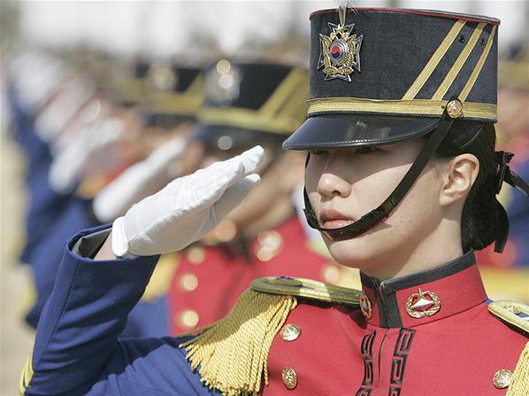 Koleksi Foto Prajurit Militer Cantik Korea Selatan