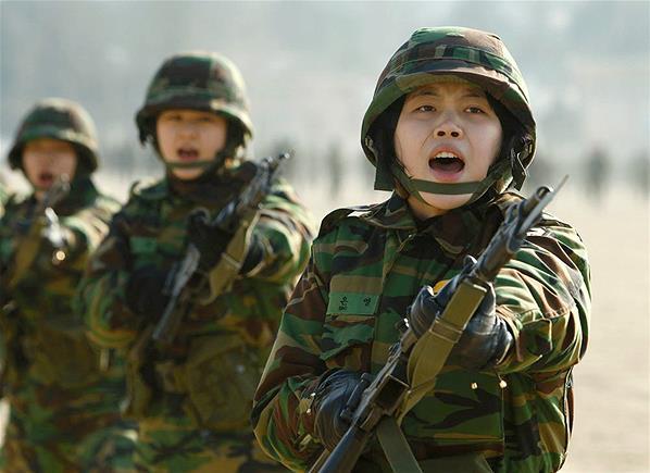 Koleksi Foto Prajurit Militer Cantik Korea Selatan