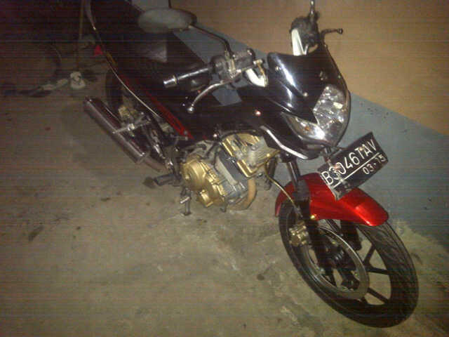 JUAL SATRIA F150 2010 MULUS DAN PAJAK PANJANG