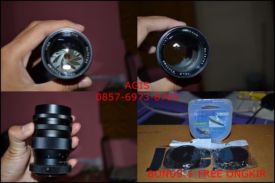WTS &gt; LM Tele Vivitar 135mm f3,5 699.000 FREE ONGKIR