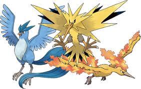 Moltres, Zapdos, Atau Articuno?