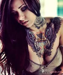 Beautiful Girl With Tatto