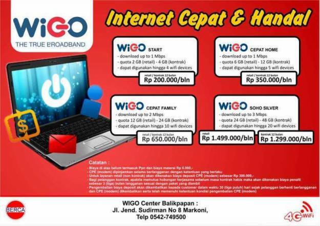 WIGO WIFI 4G (WIFI HOTSPOT)