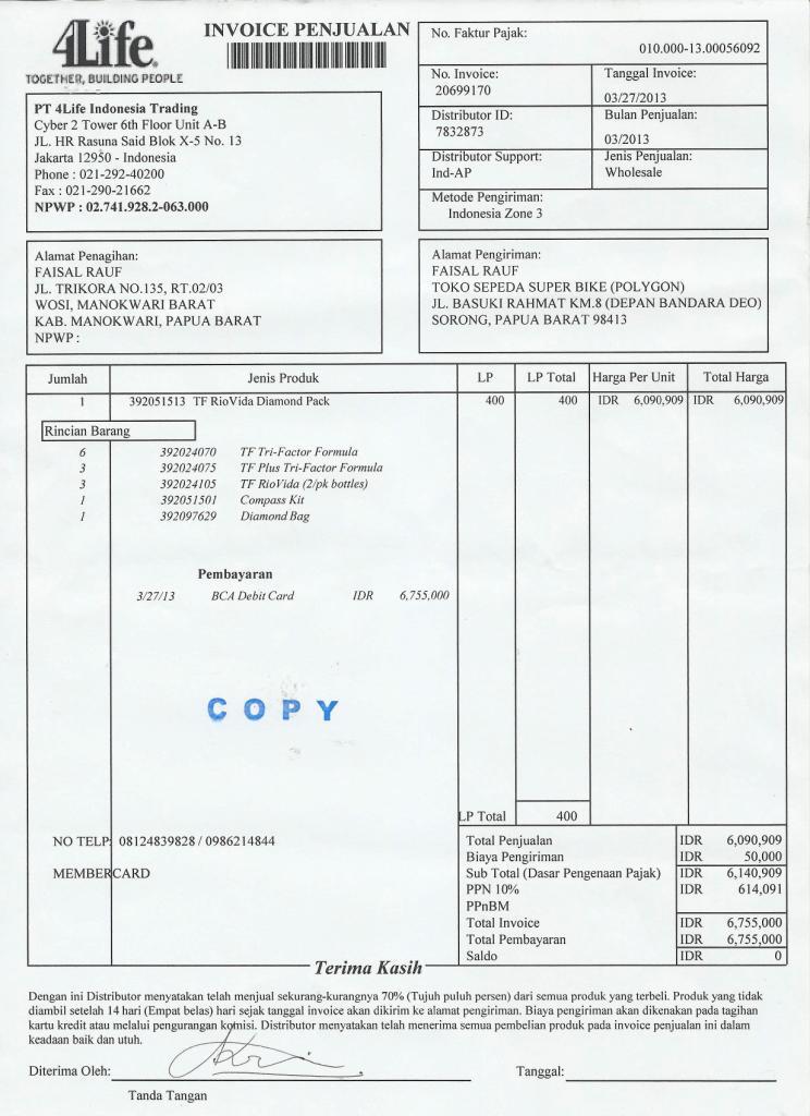 Bisnis Modal Blackberry (BB)