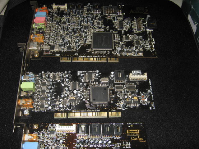 Jual Soundcard Creative Sound Blaster Audigy 2 SB0240, Audigy SB0570, SB live SB0220