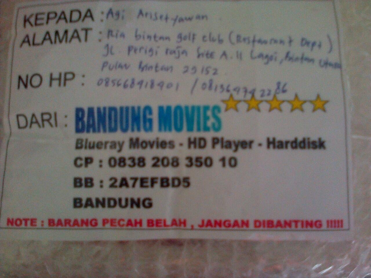 *** Testimonial BandungMovies ***