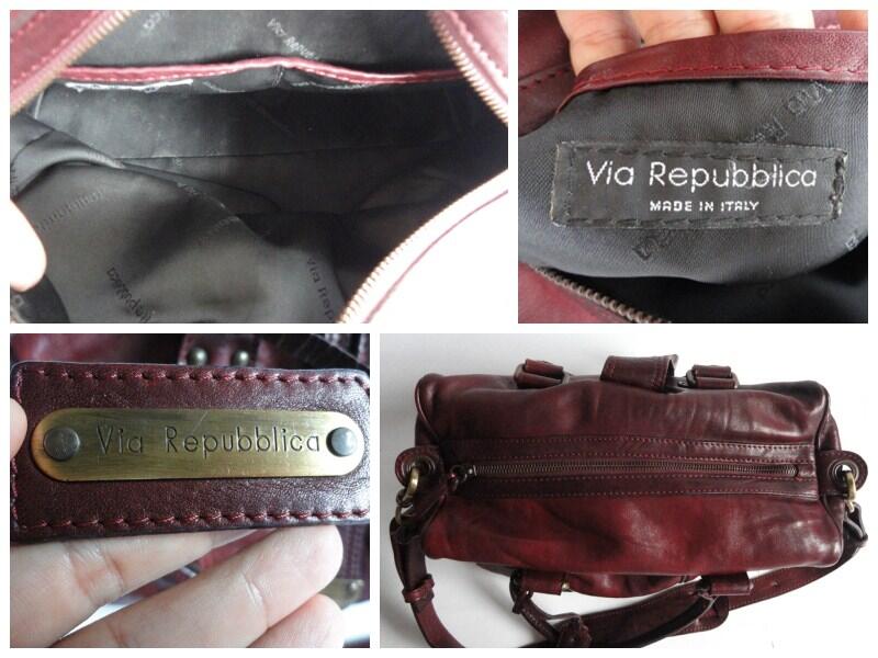 TAS SECOND BEKAS BRANDED RABEANCO , GUCCI , VIA REPUBBLICA