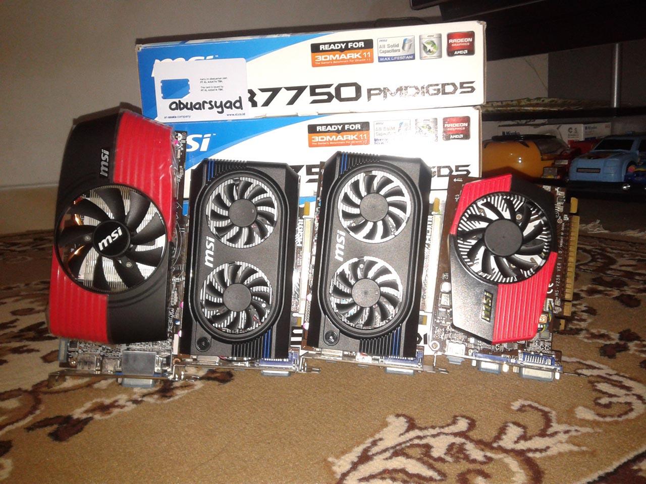 Review MSI HD 7750 Crossfire X