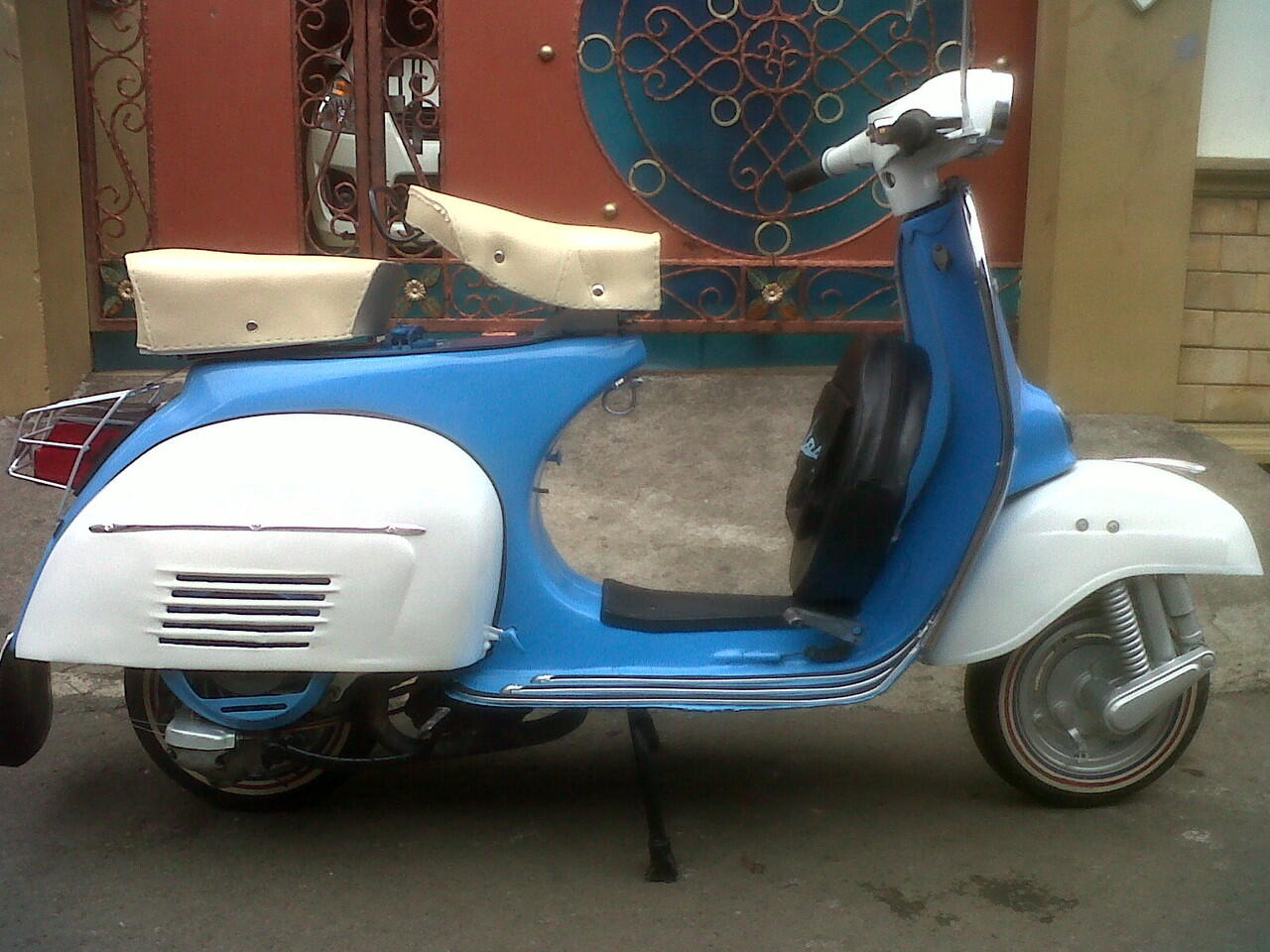 VESPA 1975 (P/) SUPER BLUE JAZZ ORIGINAL