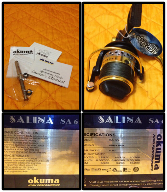 Jual Spinning Real Okuma Salina SA65