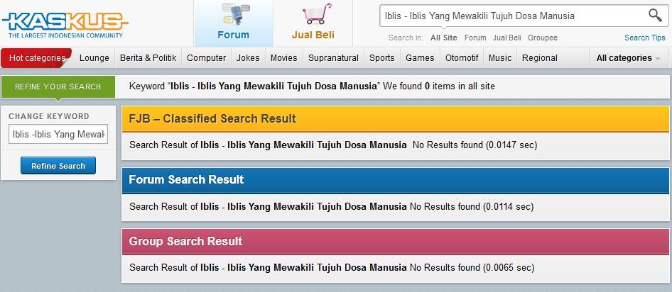 &#91;Hot&#93; Iblis - Iblis Yang Mewakili Tujuh Dosa Manusia