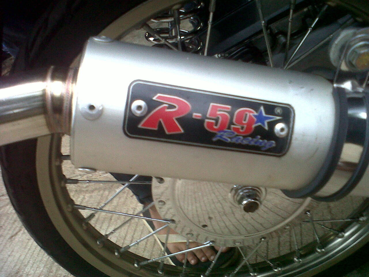 KNALPOT RACING MIO R-59 RACING 155 CC - 200 CC