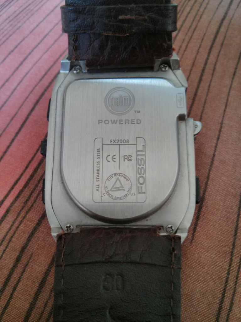 fossil wrist pda