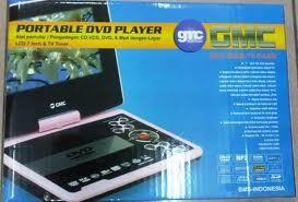 Dvd portable gmc 808x (lcd 9" ,bisa tv + game + game pad 2 pcs) 625.000,,gmc 808z 14