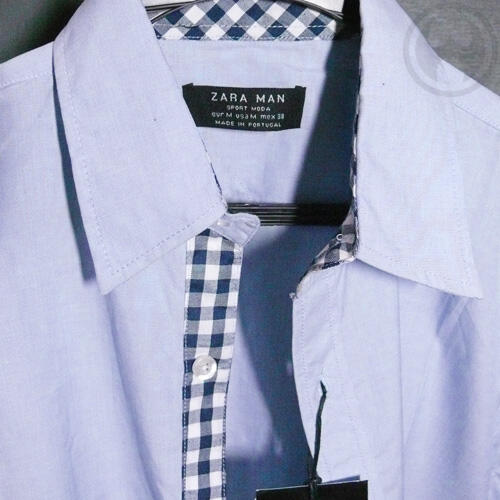 Jual Kemeja Slim Fit Lengan Panjang Zara LZCO