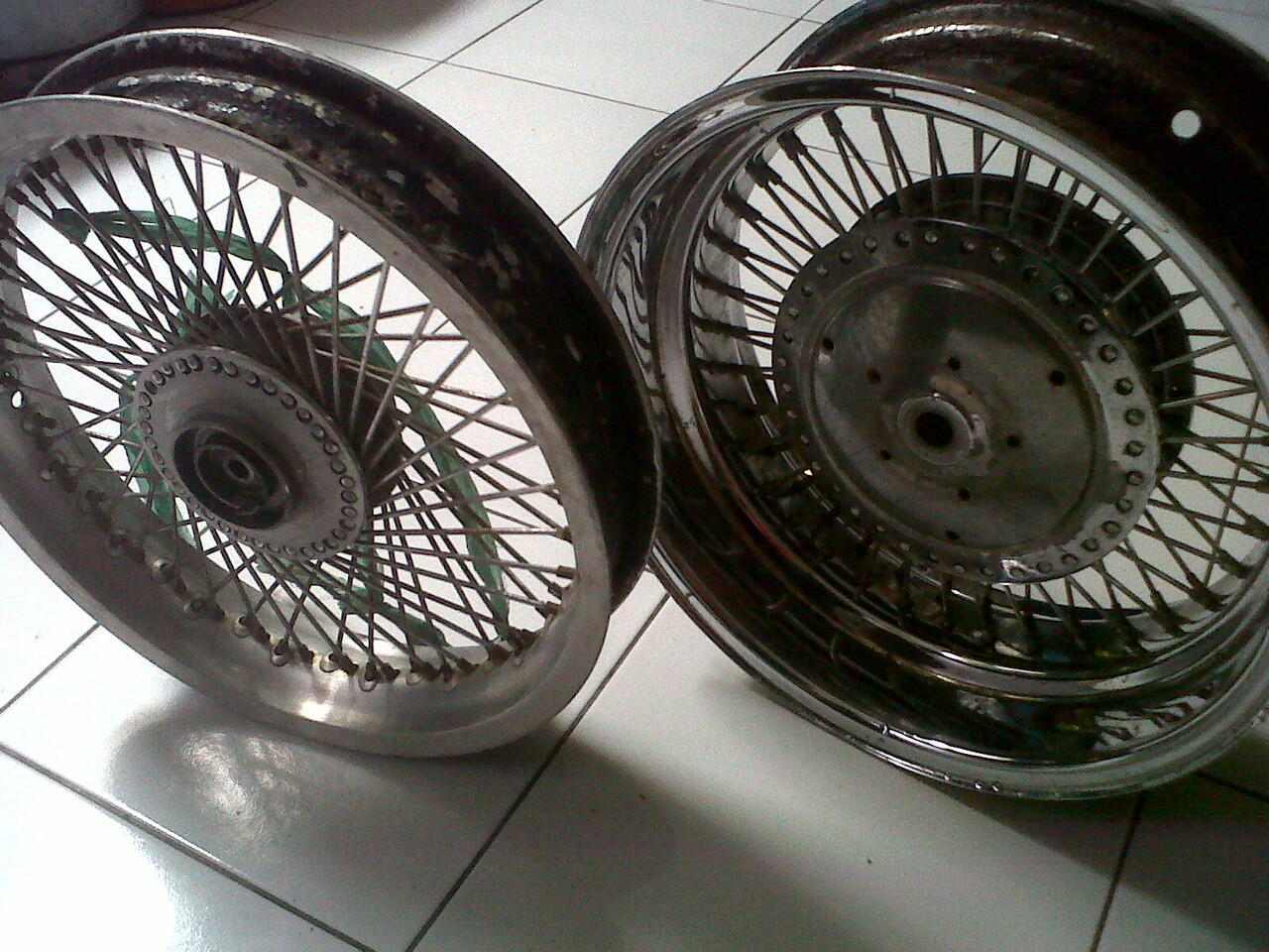 velg lebar merk MICHELIN made in FRANCE tromol yamaha mio bandung
