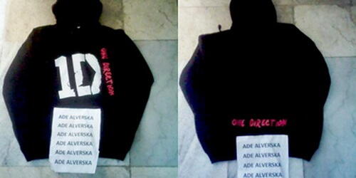 Varsity / hoodie ONE DIRECTION berkualiatas dan murah!!