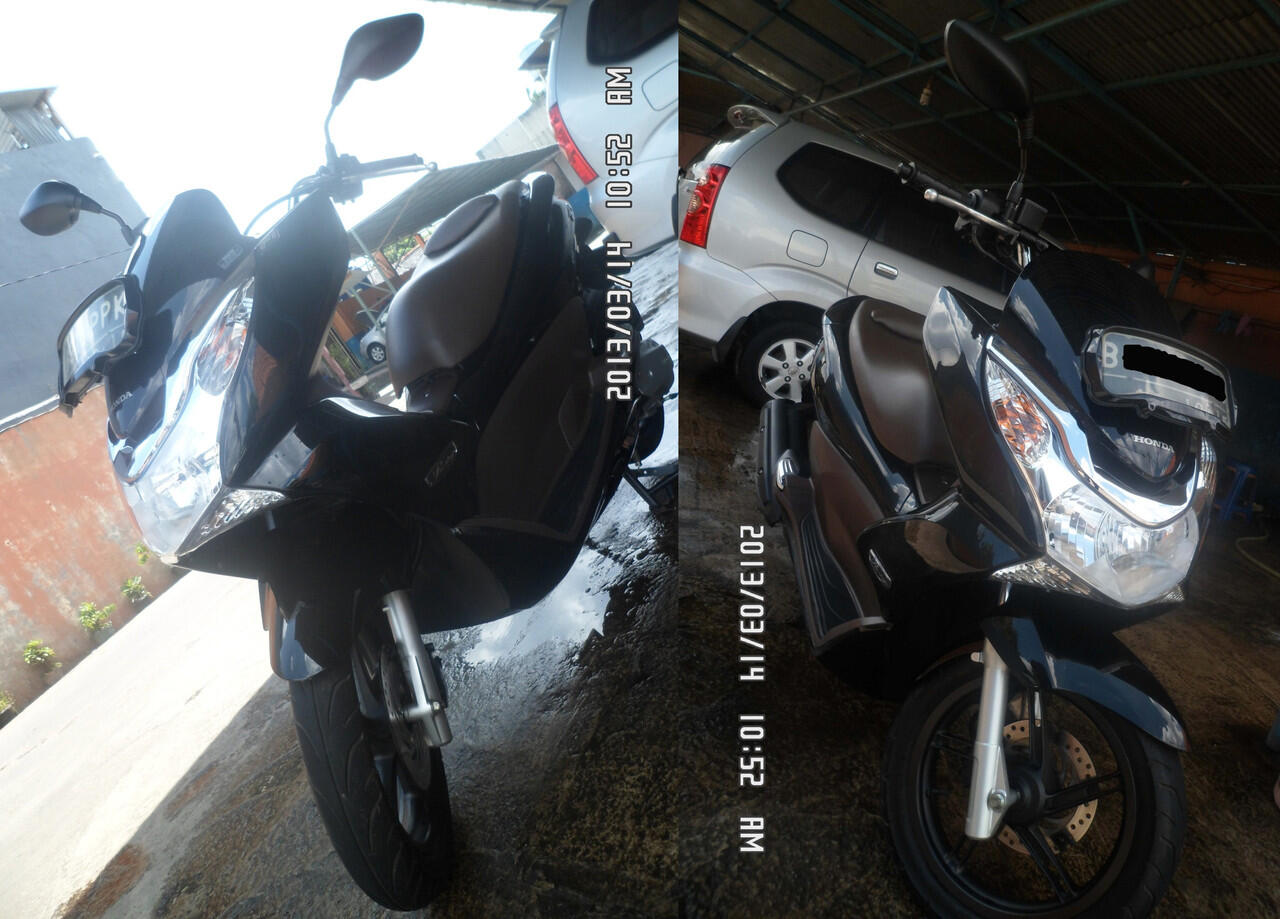 HONDA PCX Black 2010 - HOT ITEMS, Km Rendah n Pajak Panjang