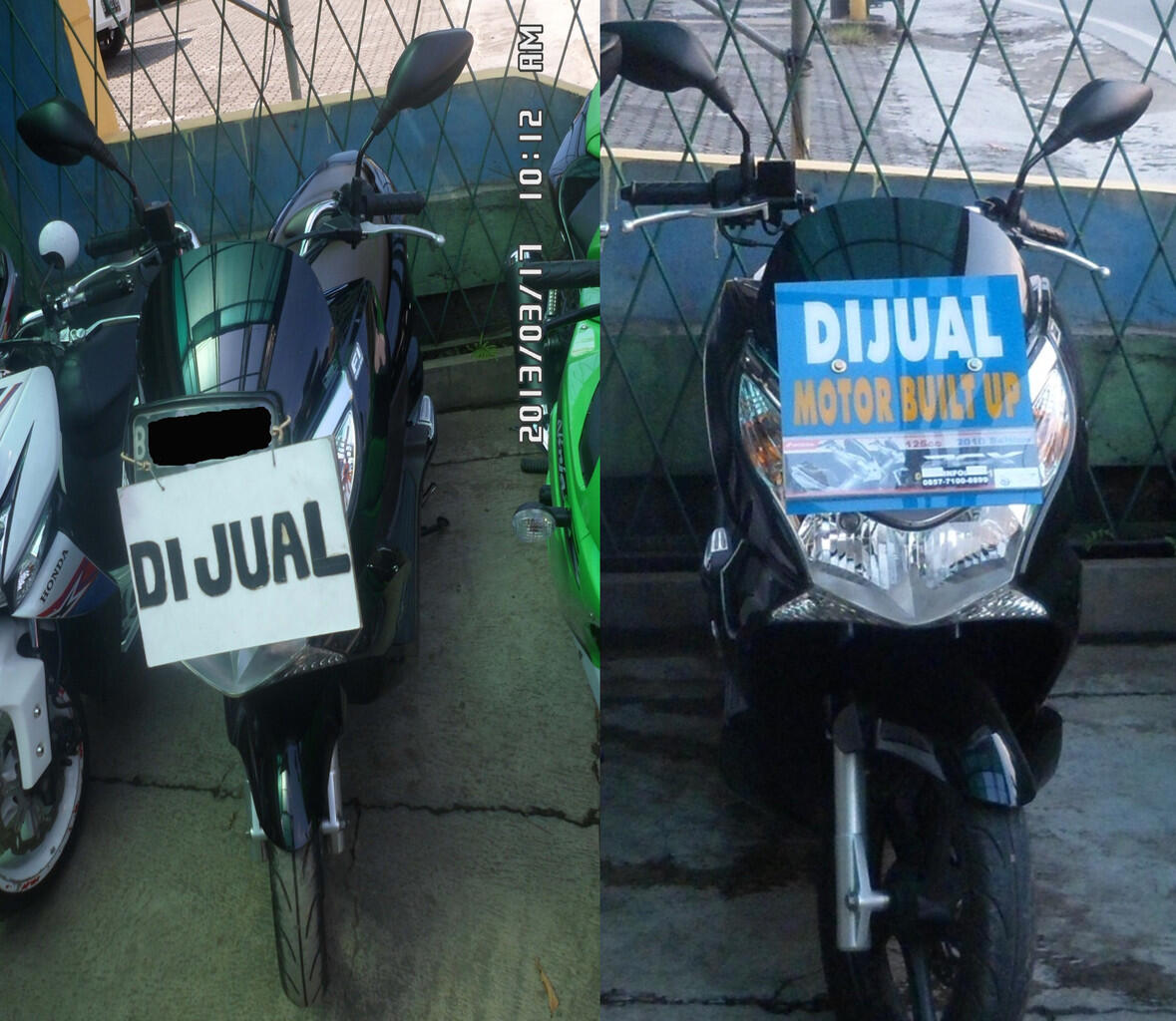 HONDA PCX Black 2010 - HOT ITEMS, Km Rendah n Pajak Panjang