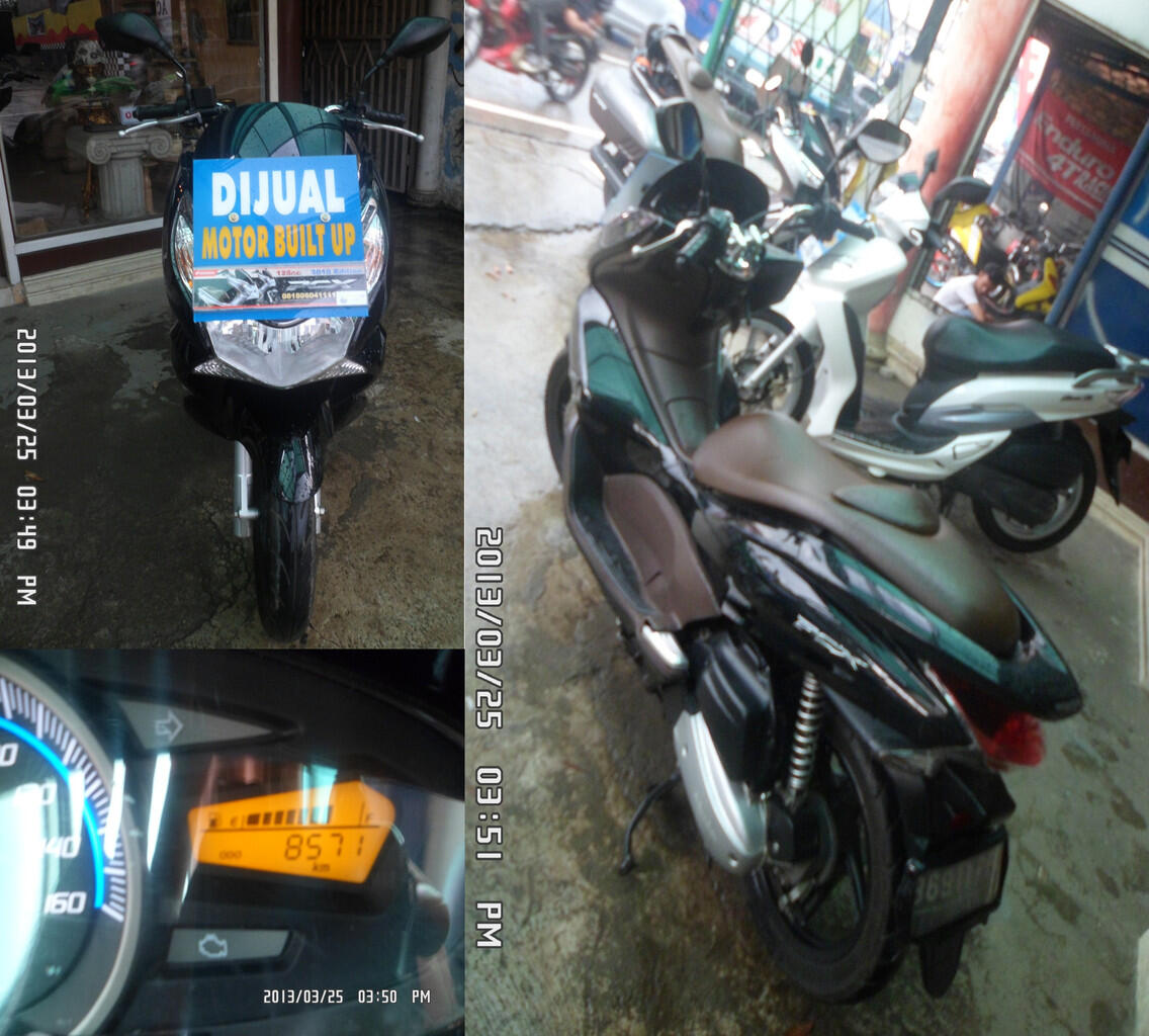 HONDA PCX Black 2010 - HOT ITEMS, Km Rendah n Pajak Panjang