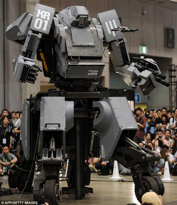 Gila, Jepang Benar-Benar Membuat Robot Gundam Menjadi Nyata Gan!!!