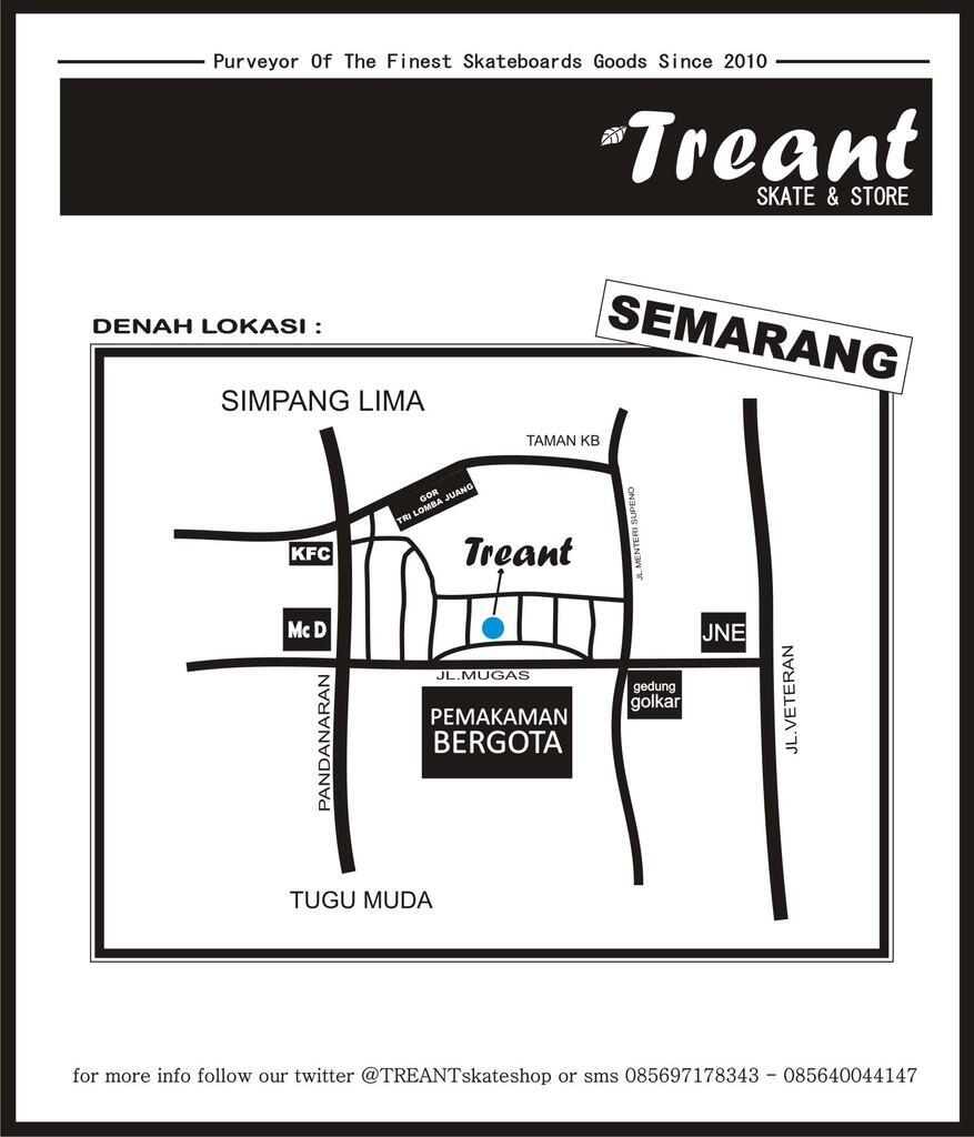 TREANT SKATEBOARD SEMARANG JAWA TENGAH