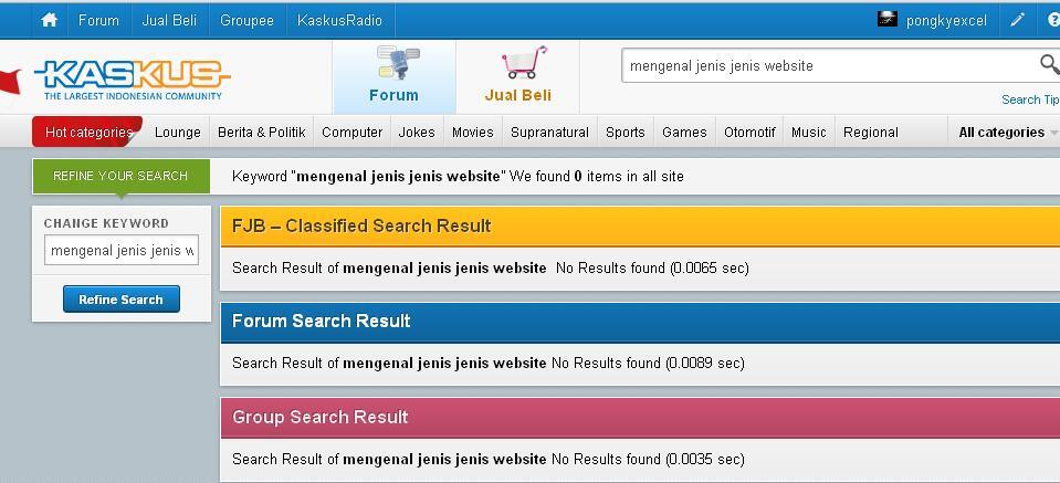 mengenal jenis jenis website