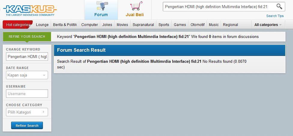 Pengertian HDMI (high definition Multimrdia Interface) 