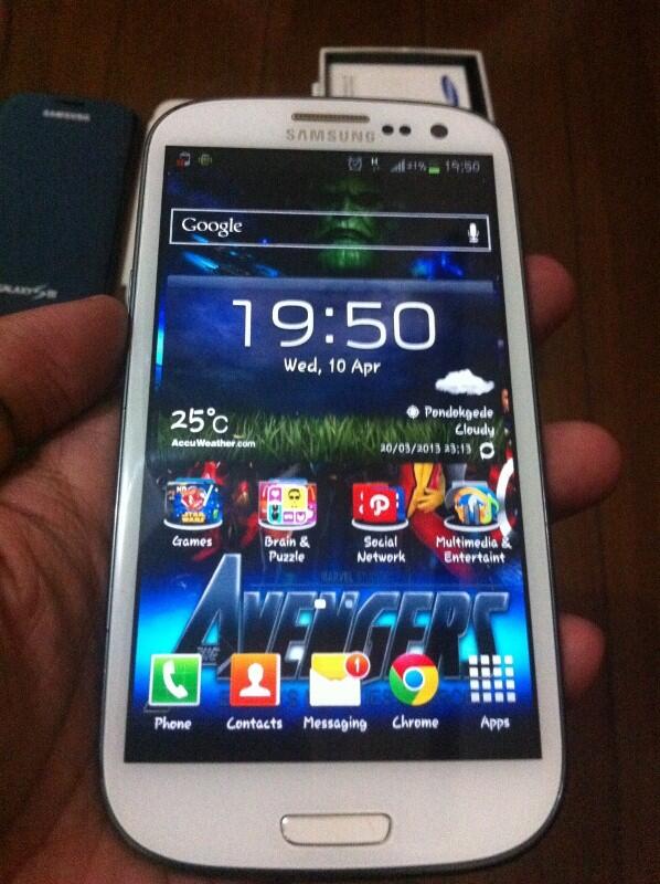 Samsung Galaxy s3 fulset +bonus jamin murah banget