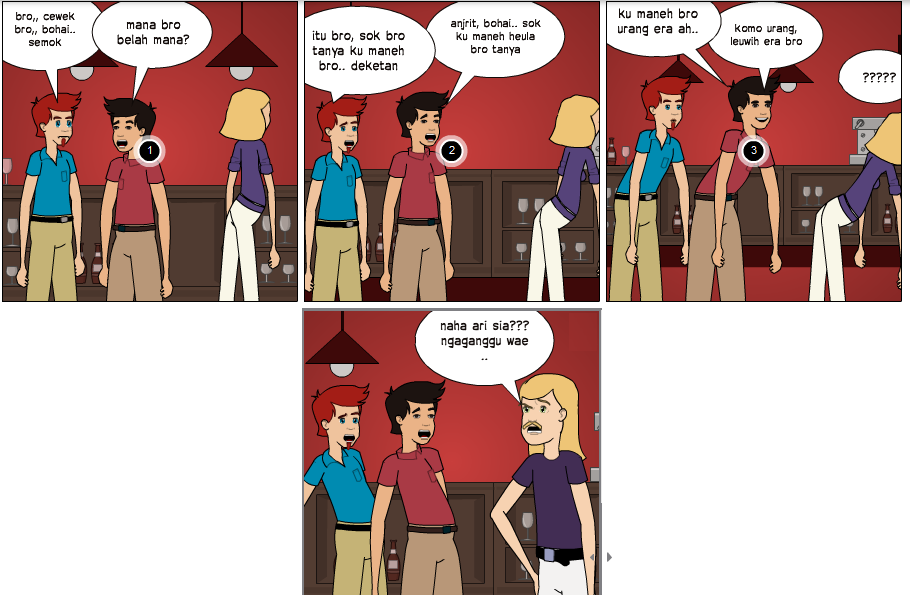 #ASLI NGAKAK.. KOMIK BIKINAN ANE GAN !!!