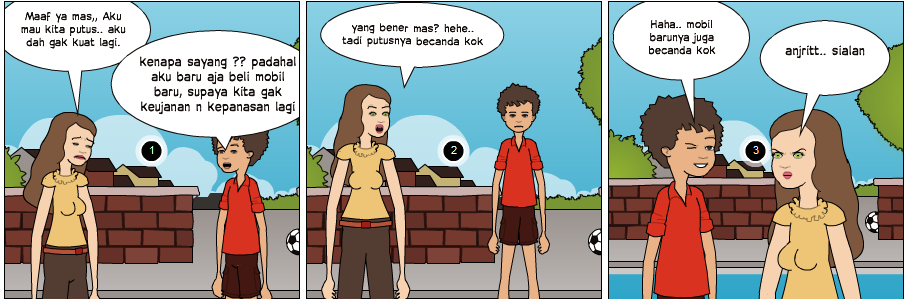 #ASLI NGAKAK.. KOMIK BIKINAN ANE GAN !!!