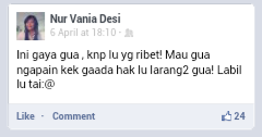 kelakuan ababil di facebook NGKAK (pict++)