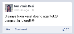 kelakuan ababil di facebook NGKAK (pict++)