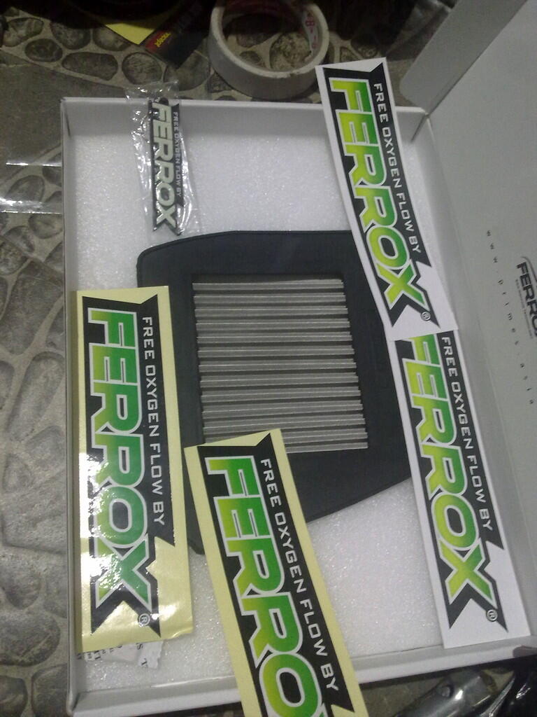 Aneka Acc.&amp;Part Byson(Logo LED,Sticker,Bracket,TankPad,Visor,Filter Udara dll)