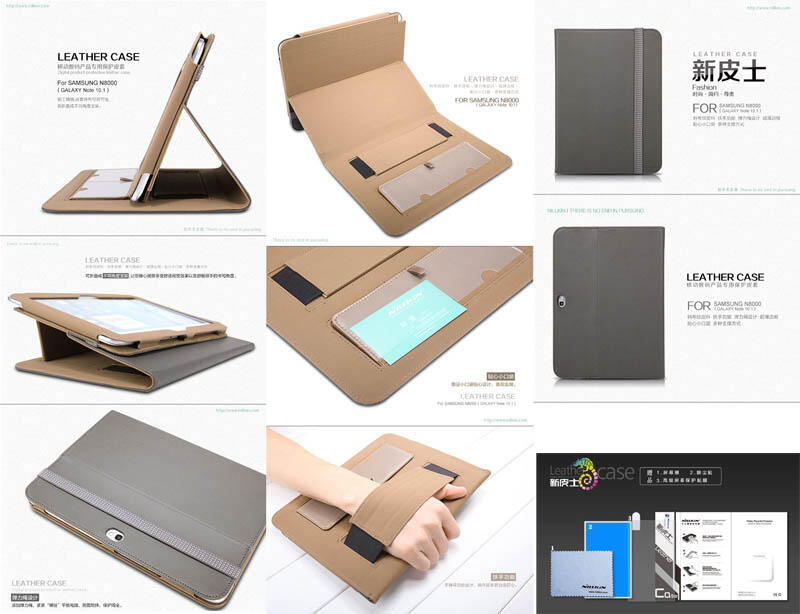 Menjual Segala Nillkin Leather Case Samsung Galaxy Note 10.1 N8000