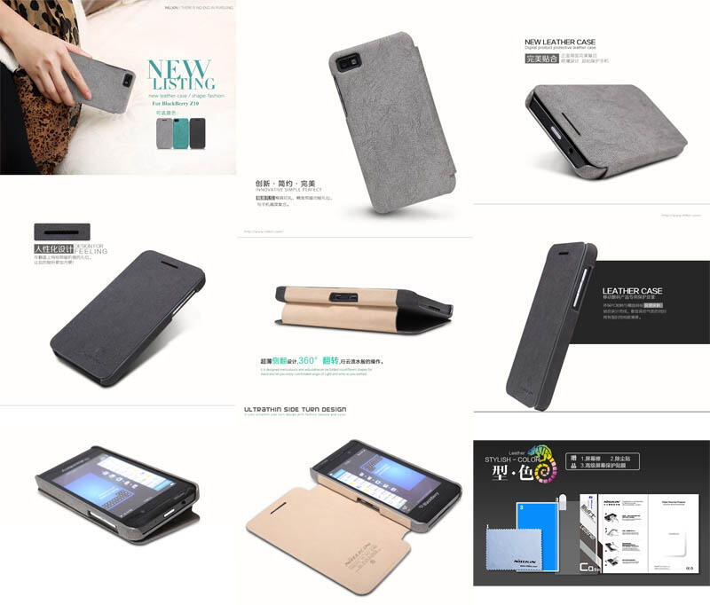 Menjual Segala Nillkin Texture Leather Case Blackberry Z10