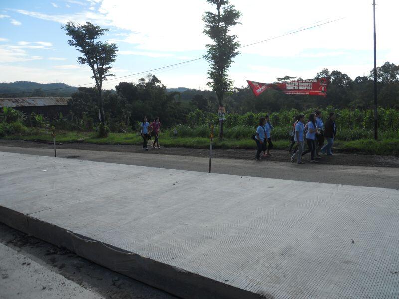 KECELAKAAN TRUCK DI BAWEN 10 APRIL 2013 - BIKIN MACET !!!